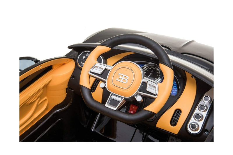 Load image into Gallery viewer, DAKOTT Bugatti Chiron Electric Ride-On Vehicle in Sleek Black
