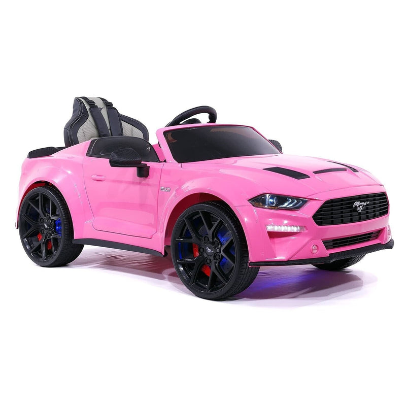 Load image into Gallery viewer, 24V KIDS GIRLS RIDE ON FORD MUSTANG GT DELUXE EDITION VEHICLE, DUAL HIGH-PERFORMANCE ENGINES+REMOTE CONTROL
