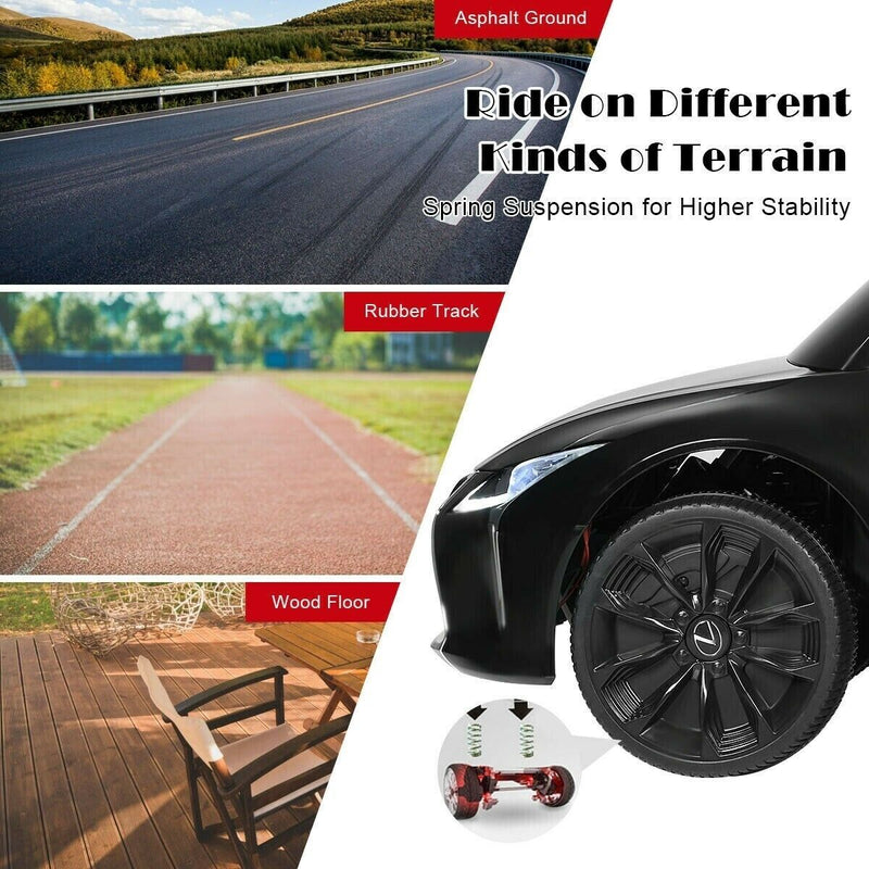 Load image into Gallery viewer, 12V Children&#39;s Ride-On Lexus LC500 Licensed Remote Control Electric Car

