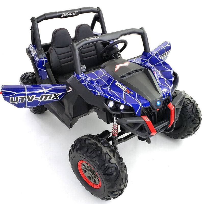 Load image into Gallery viewer, Electric Ride-On Buggy with Remote Control - 2 Seater ATV for Kids, 200W 24V Battery-Powered Car
