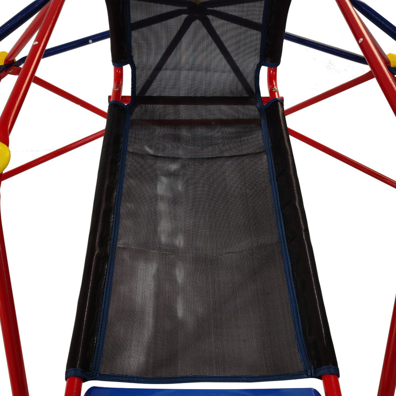 Load image into Gallery viewer, 6ft Dome Climber with 1.2m Slide and Blue Climbing Stones for Ages 3+
