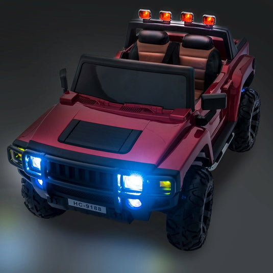 SUPERtrax® Warrior Children's Ride-On Toy - Glossy Crimson