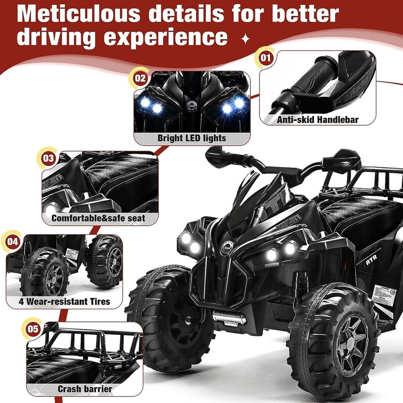 Load image into Gallery viewer, Electric ATV for Kids 3-7 Years Old - Perfect Gift for Children - Four-Wheeler Quad Bike for Boys and Girls
