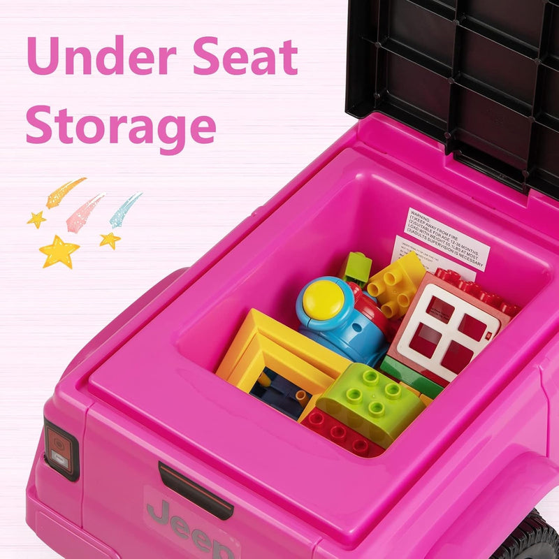 Load image into Gallery viewer, Licensed Jeep Foot-to-Floor Toddler Ride-On Push Car with Engine Sound
