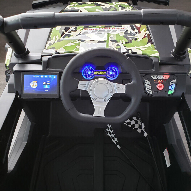 Load image into Gallery viewer, Electric Ride-On Car for Kids - 2 Seater UTV Style - 400W 24V Motor - Remote Control
