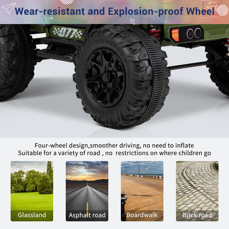 Load image into Gallery viewer, Kimbosmart 24V Electric Children&#39;s Ride On Truck Car Toy Battery Powered with 3 Speeds and Remote Control
