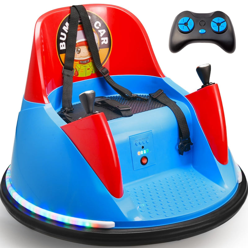 Load image into Gallery viewer, 12V Kids Bumper Car with Remote Control and Bluetooth for Toddlers Ages 1.5-6 Years
