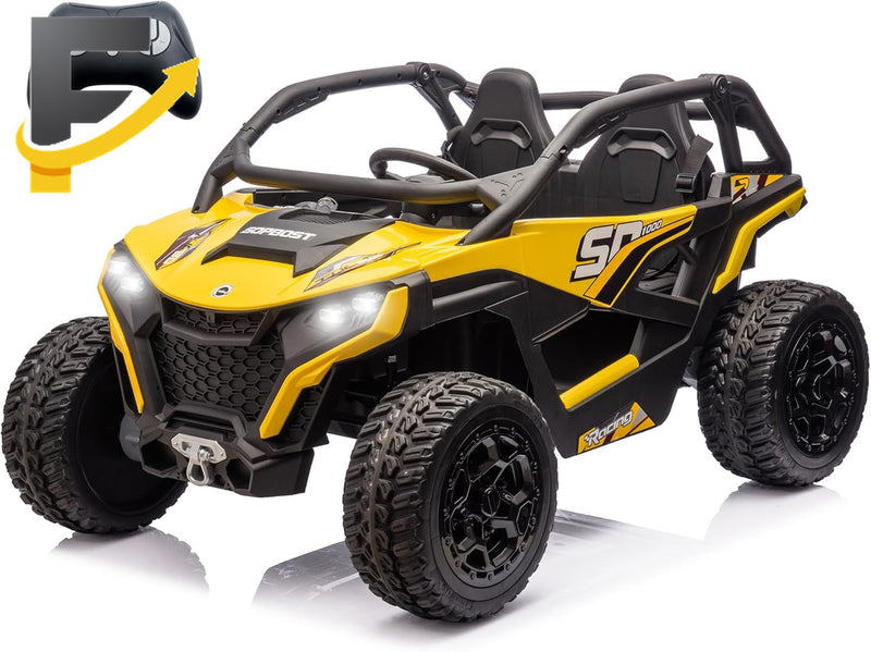 Load image into Gallery viewer, 24V 10Ah Kids 2-Seater Ride-On UTV with Remote Control for Boys and Girls
