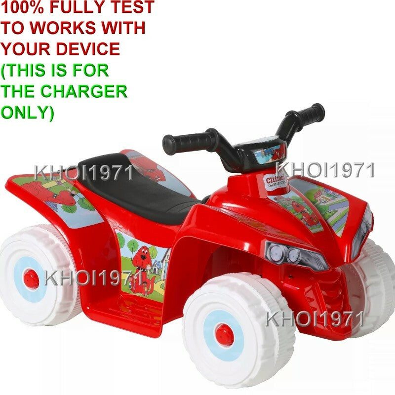 Load image into Gallery viewer, 6V AC Wall Charger Adapter for Dynacraft Clifford Big Red Dog Quad Ride-On Battery
