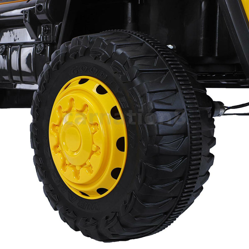Load image into Gallery viewer, 12V Four-wheel Drive Construction Truck 2.4G Remote Control/App Control Children&#39;s Electric Ride On Vehicle
