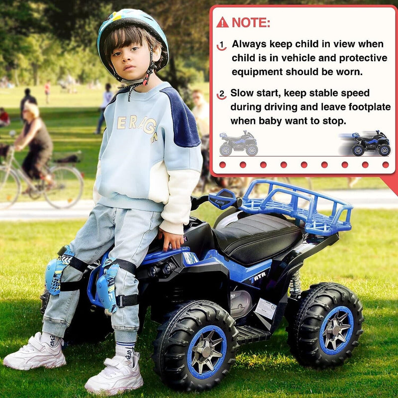 Load image into Gallery viewer, Electric Ride-On Quad Bike for Kids 3-7 Years Old - Perfect Gift for Children
