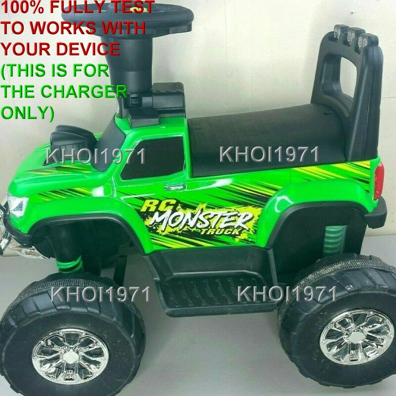 Load image into Gallery viewer, AC Wall Charger Adapter for Green 12V RC Monster Truck Ride-On Battery 19129
