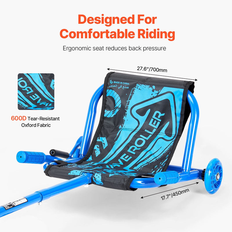 Load image into Gallery viewer, Kids Ride-On Drift Scooter Cart with Zig-Zag Motion for Ages 10+ and 198 lbs Capacity
