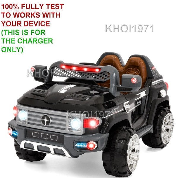 Load image into Gallery viewer, Black AC Wall Charger Adapter for Ride-On Cars and Trucks SKY2338
