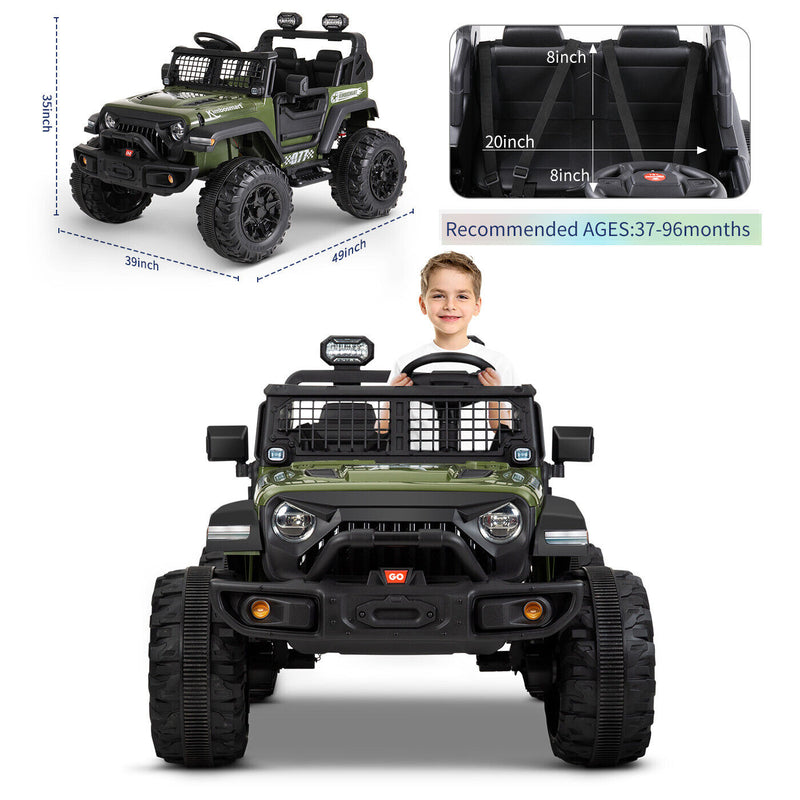 Load image into Gallery viewer, Kimbosmart 24V Electric Children&#39;s Ride On Truck Car Toy Battery Powered with 3 Speeds and Remote Control
