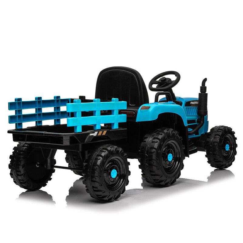 Load image into Gallery viewer, 24V 400W Electric Ride-On Tractor Toy with Trailer
