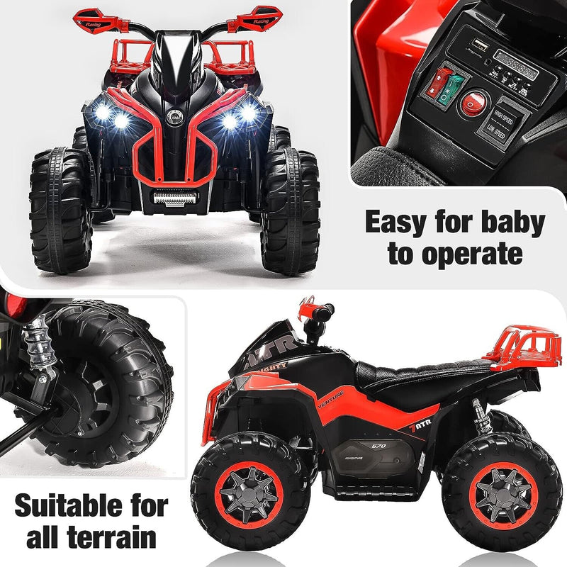 Load image into Gallery viewer, Electric Kids ATV Four Wheeler Cutrimoto for Children 3 to 7 Years Old - Perfect Gifts for Boys and Girls
