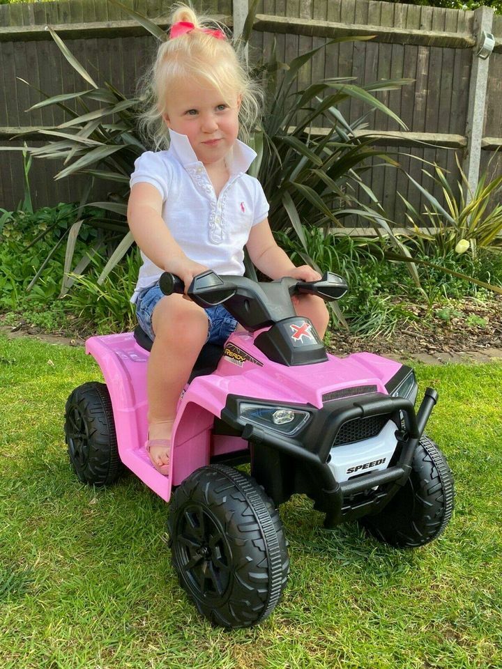 Load image into Gallery viewer, Kids Quad ATV Ride-On Toy Bike with 6V Battery and Four Wheels
