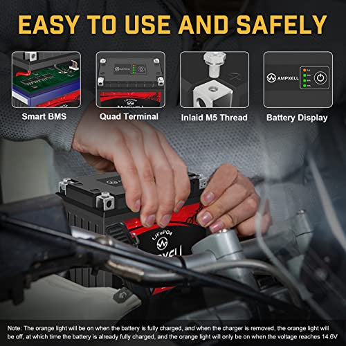Load image into Gallery viewer, YTX14-BS 12V 8Ah Lithium Powersport ATV Motorcycle Battery with 480A CCA
