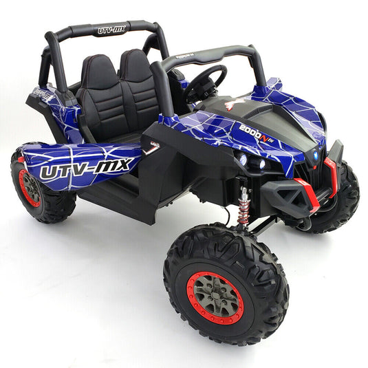 Electric Ride-On Buggy with Remote Control - 2 Seater ATV for Kids, 200W 24V Battery-Powered Car