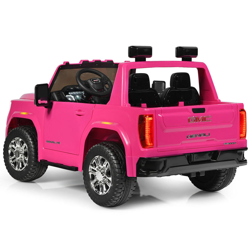 Load image into Gallery viewer, Licensed GMC 2-Seater Pink Ride On Truck for Kids with Remote Control - 12V
