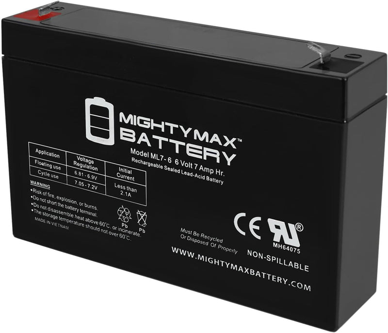 Load image into Gallery viewer, 6V 7AH Replacement Battery for Kids Ride-On Power Cars
