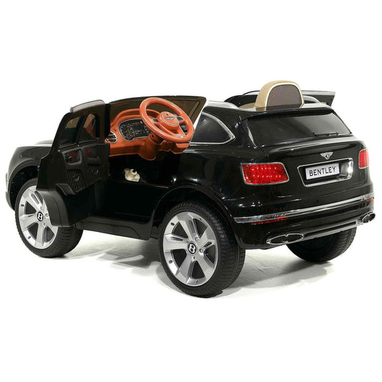 12V Kids Ride-On Car SUV with Licensed Bentley Bentayga Design, EVA Rubber Tires, 2 Motors, and Remote Control