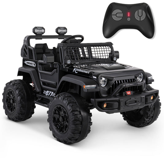 Kimbosmart 24V Electric Children's Ride On Truck Car Toy Battery Powered with 3 Speeds and Remote Control