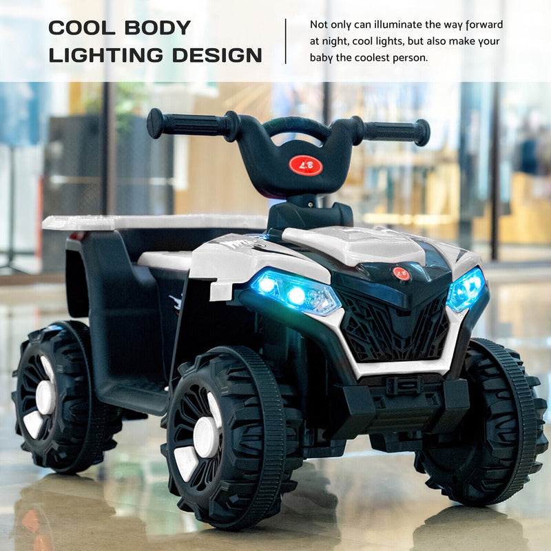 Load image into Gallery viewer, Electric ATV Ride-On Car with MP3 Player and LED Lights - 6V Battery Powered, 4-Wheeled Beach Cruiser
