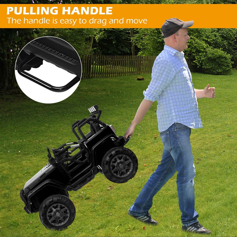 Load image into Gallery viewer, 12V Electric Ride-On Jeep Truck for Kids with Remote Control and 3 Speed Settings
