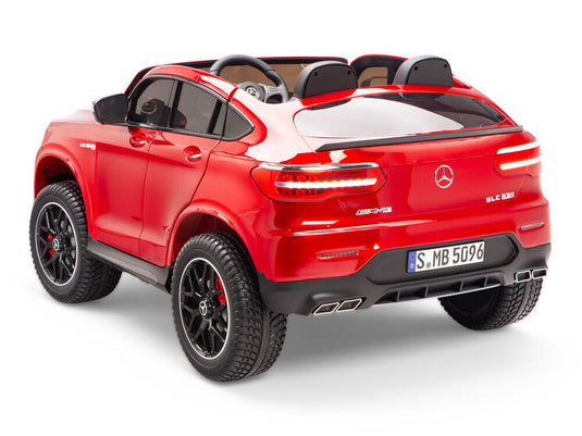 12V Power Mercedes GLC63S 2 SEAT Children's Electric Ride-on Car with Wheels