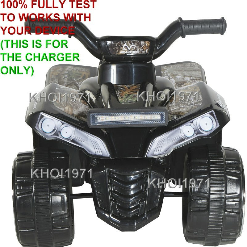 Load image into Gallery viewer, AC Wall Charger Adapter for Black Camo 6V Ride-On Battery Compatible with Realtree Designs
