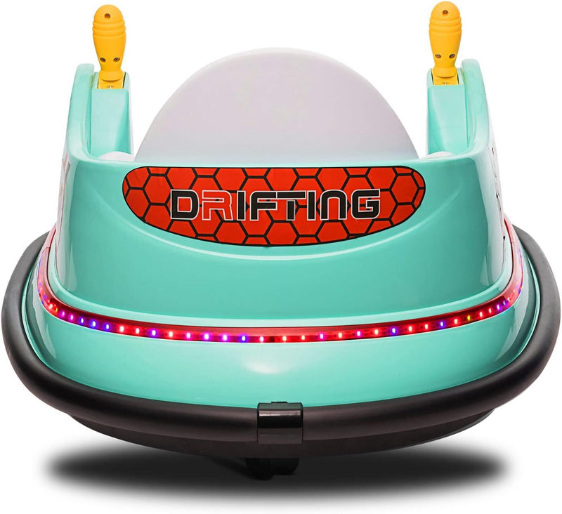 Load image into Gallery viewer, 6V Kids Ride-On Bumper Car with Remote Control, 360° Spin and Flashing Lights for Toddlers
