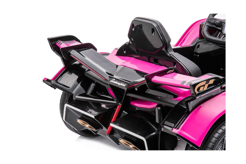 Load image into Gallery viewer, Dakott Lamborghini V12 Vision Gran Turismo Kids Ride-on Sports Car, Pin Edition
