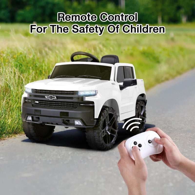 Load image into Gallery viewer, Chevrolet Silverado 12V Kids Electric Ride-On Truck for Boys and Girls
