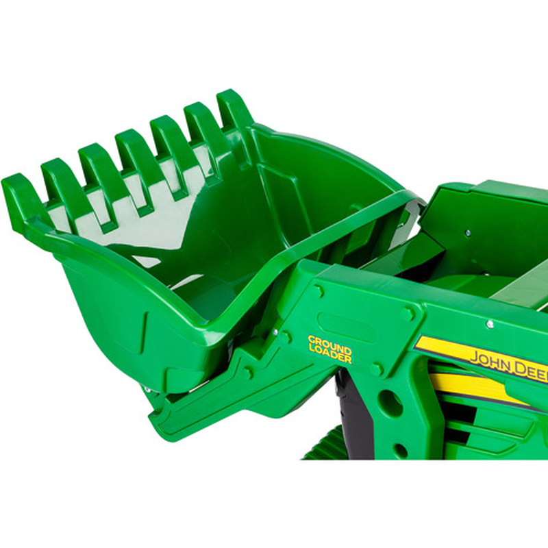 Load image into Gallery viewer, Adjustable Seat 12V Battery-Powered Ride-On Ground Loader with Flip-up Armrests
