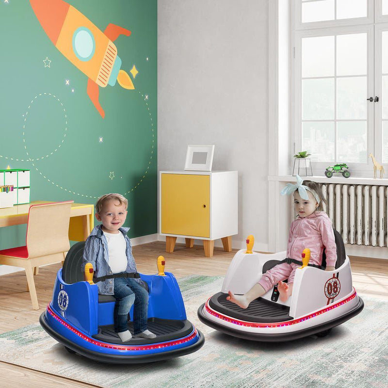 Load image into Gallery viewer, 360° Spinning Electric Bumper Car for Kids with Remote Control and MP3 Player

