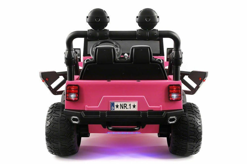 Load image into Gallery viewer, 12V CHILD&#39;S Girls RIDE ON TRUCK SUV JEEP 2 High-Powered Engines W/ Remote Control- Pink
