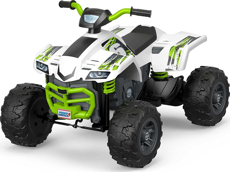 Load image into Gallery viewer, Power Wheels Racing ATV Electric Ride-On Toy with All-Terrain Traction
