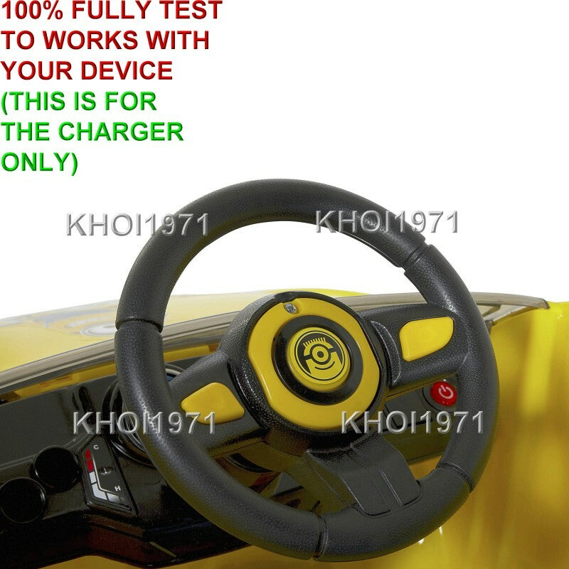 Load image into Gallery viewer, AC Wall Charger Adapter for 8802-42 Minions Speed Coupe Ride-On Toy
