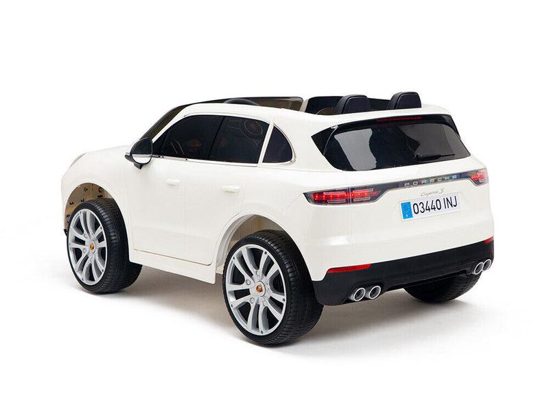 Load image into Gallery viewer, 12V Electric Porsche Cayenne Children&#39;s Ride-on Car with EVA Rubber Tires
