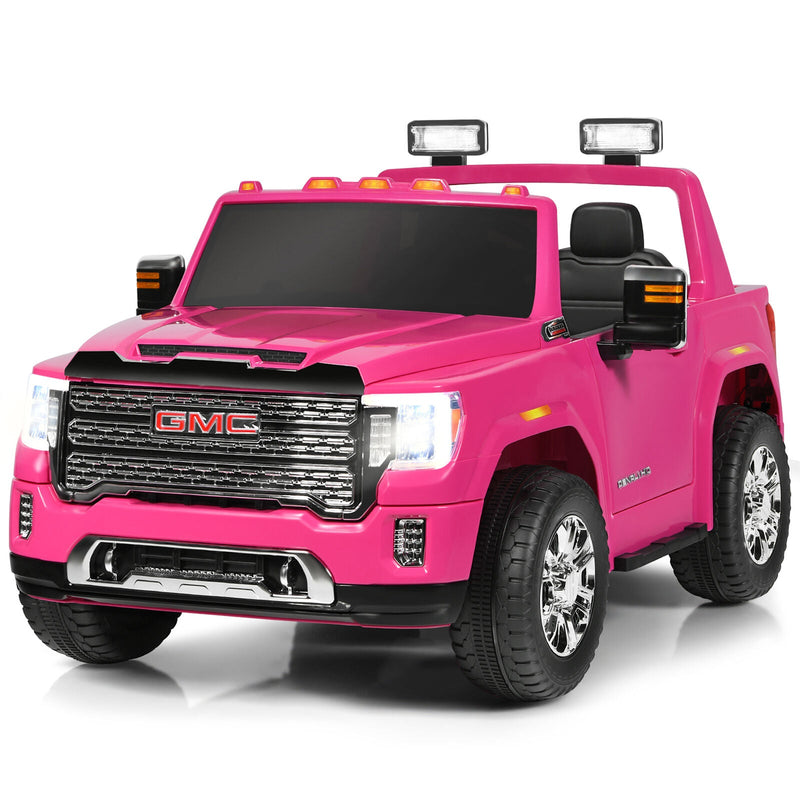 Load image into Gallery viewer, Licensed GMC 2-Seater Pink Ride On Truck for Kids with Remote Control - 12V
