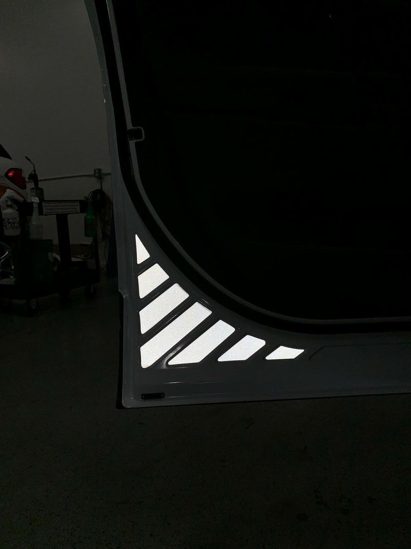 Load image into Gallery viewer, Reflective Safety FRONT Door Inserts for 2011-2019 Ford Explorer (x2)
