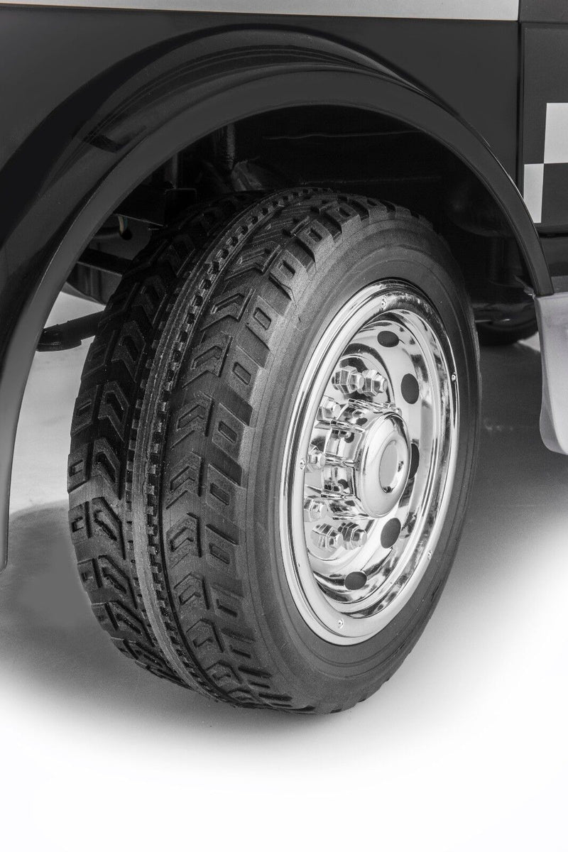 Load image into Gallery viewer, SUPERtrax® Large Truck Emergency Children&#39;s Ride On 4WD Law Enforcement Vehicle - Ebony.
