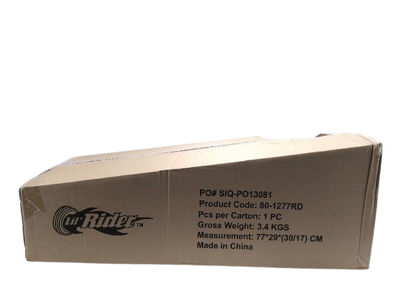 Load image into Gallery viewer, Red and Black Wiggle Ride-On Car Toy – Battery and Pedal Free, New with Damaged Box
