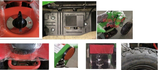 800 Watt, 36 Volt, Children's All-Terrain Vehicle, Genuine Rubber Tires. Complimentary Delivery.