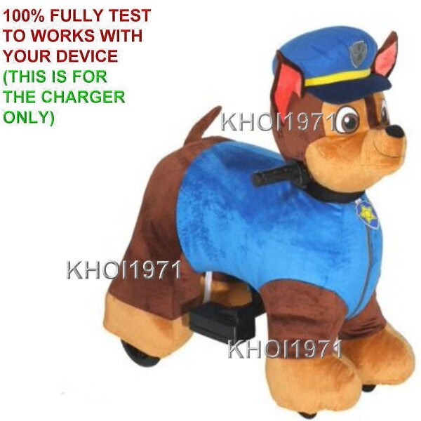 Load image into Gallery viewer, 6V AC Wall Charger Adapter for Dynacraft Paw Patrol Deluxe Chase Ride-On Toy Model 8804-70
