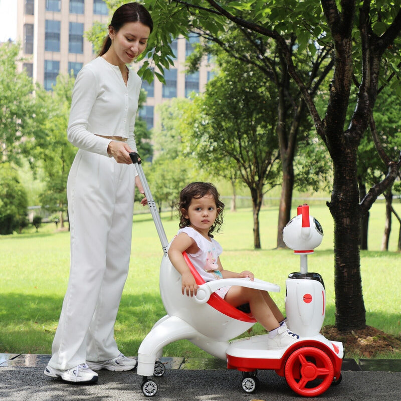 Load image into Gallery viewer, TOBBI 3-in-1 Electric Ride On Car for Toddlers - Remote Control Robot Buggy Toy Gift for Kids
