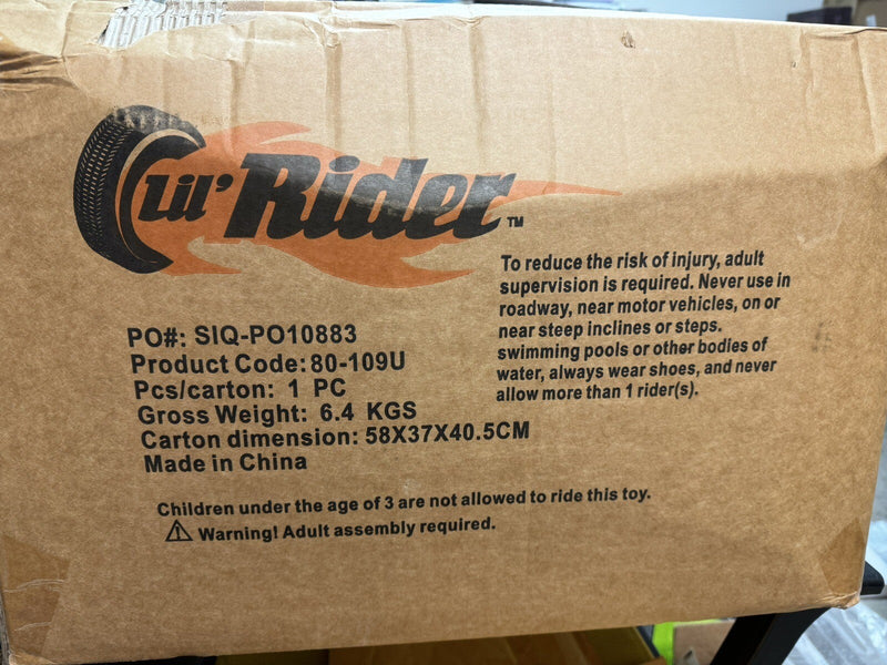 Load image into Gallery viewer, Battery-Powered 3-Wheel Ride-On Motorcycle Trike for Kids
