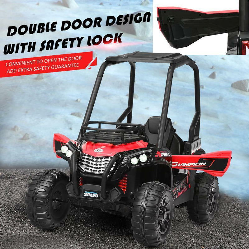 Load image into Gallery viewer, 12V Children&#39;s Ride-On Electric Off-Road UTV Truck with Remote Control, Music Player, and LED Lights
